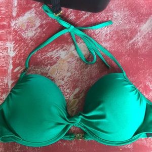 Emerald green VS bathing suit top